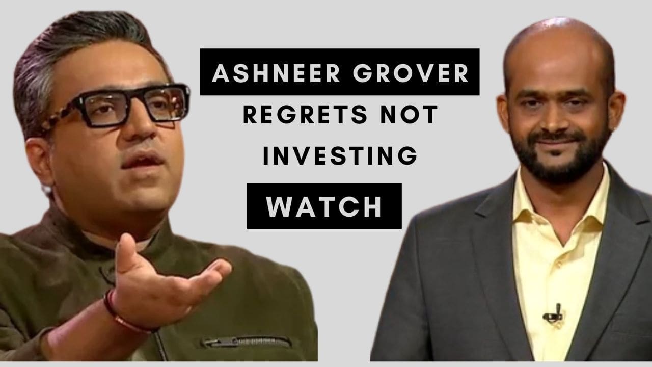Sippline Ashneer Grover Regrets Not Investing, Sippline Net Worth