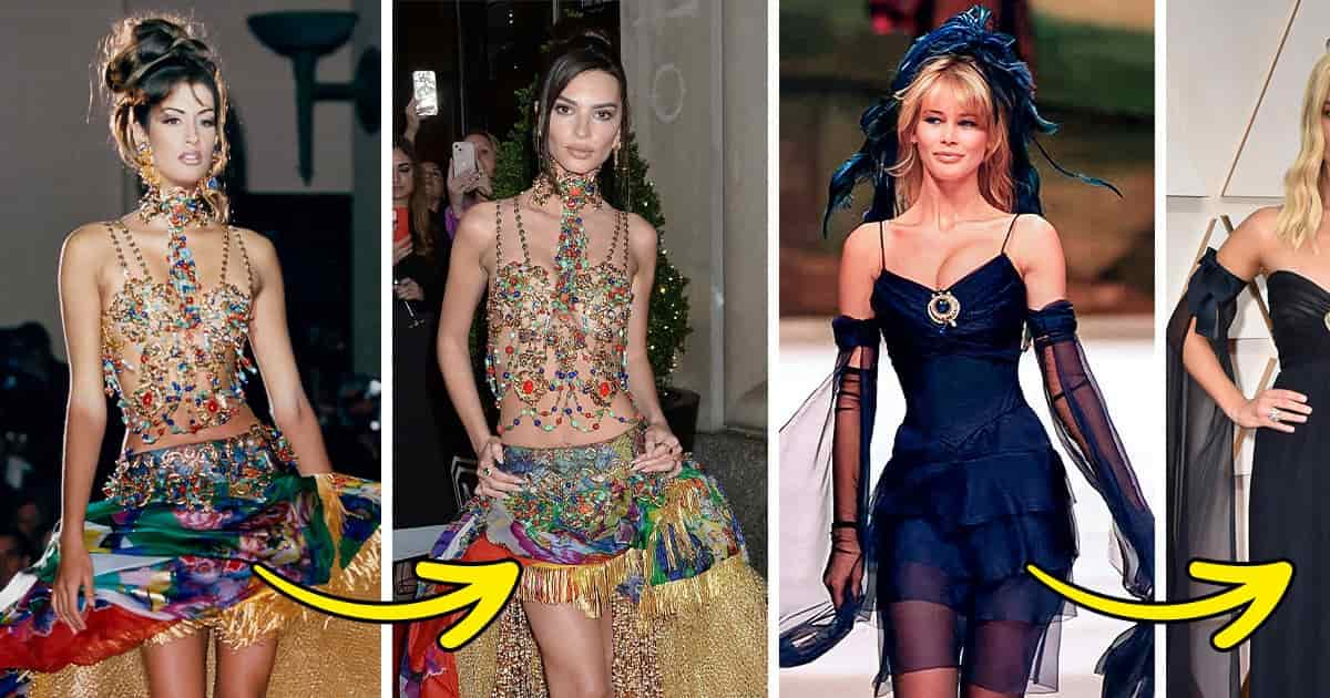 Celebrities Are Bringing Back Archival Designer Looks — And It's